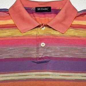 Vintage St. Croix Polo Shirt Mens Large